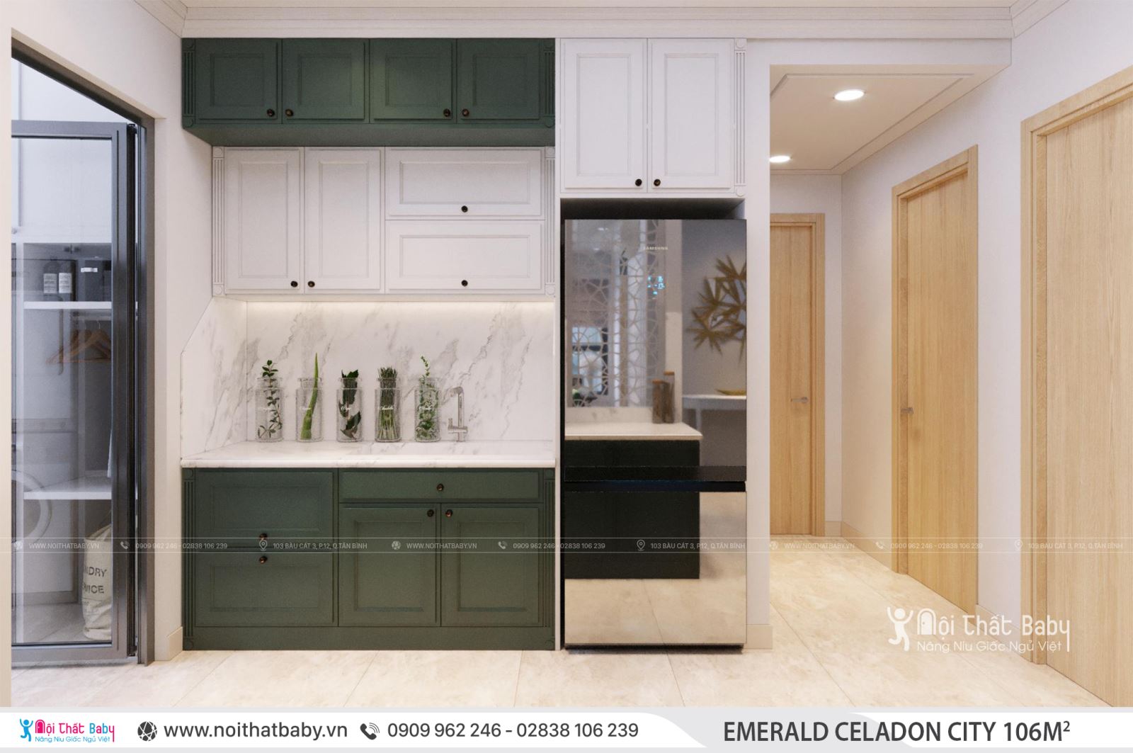 Tổng hợp các mẫu thiết kế nội thất Chung cư Emerald Celadon City